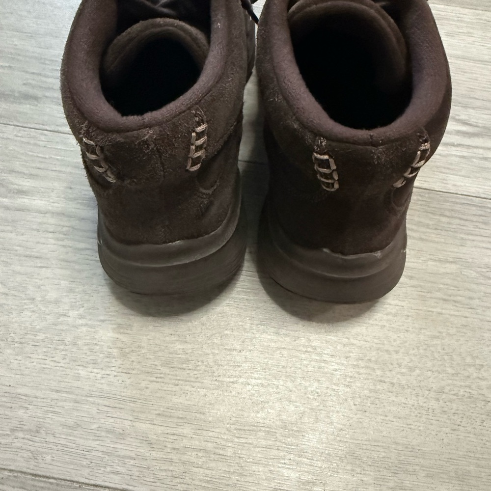 Skechers Archie Air-Cooled leather upper chocolate boots size 7.5 - Picture 5 of 10